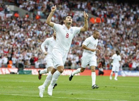 International Friendly: Frank Lampard, England - Slovenia (PA)