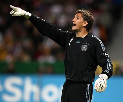 Rene Adler, Überflieger bei Bayer Leverkusen und der Nationalmannschaft (firo)
