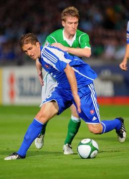 WCQ: Steven Davis - Peter Pekarik, Northern Ireland - Slovakia (PA)