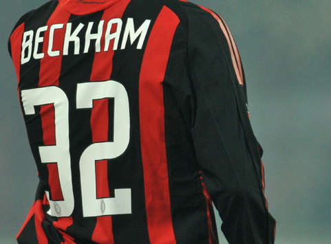 David Beckham Goals on David Beckham   Milan  Grazia Neri