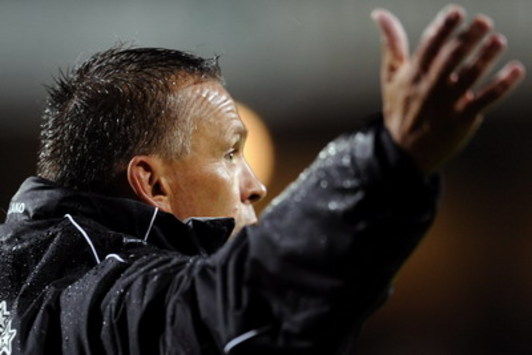 Edward Sturing, trainer FC Volendam (foto PRO SHOTS)
