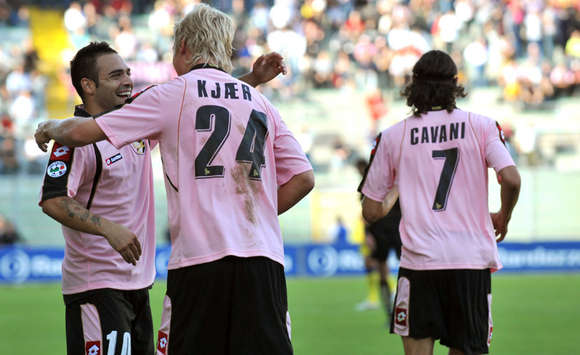 Miccoli, Kjaer & Cavani - Palermo (Grazia Neri)