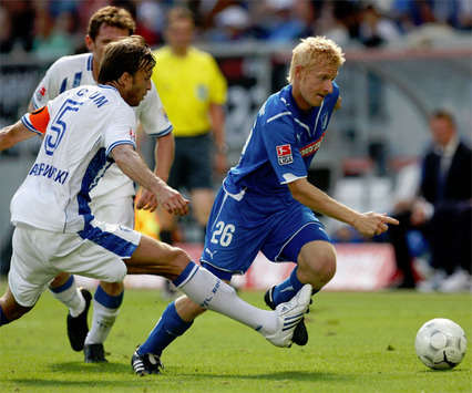 Bundesliga: 1899 Hoffenheim - VFL Bochum, Dabrowski, Ibertsberger (firo)