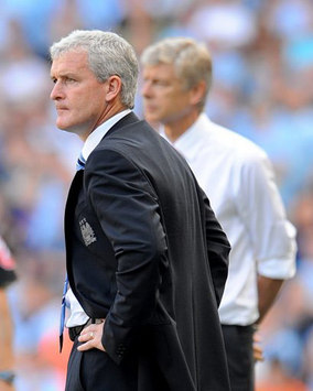İngiltere: Mark Hughes (Manchester City teknik direktörü) - Arsene Wenger (Arsenal teknik direktörü) (PA)