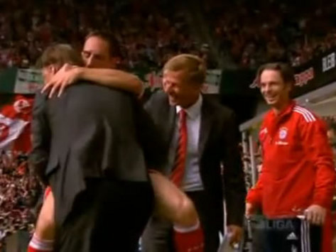 Franck Ribery, Louis Van Gaal, Bayern Munchen
