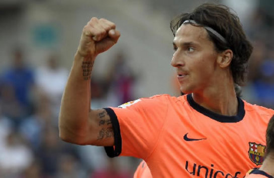 Zlatan Ibrahimovic, Getafe, Barcelona (MARCA)