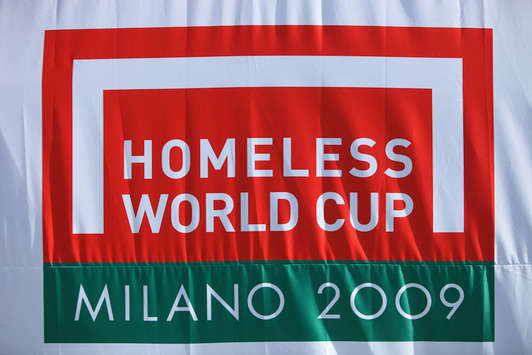Homeless World Cup 2009, Milan (Photo: Bryan Crawford)