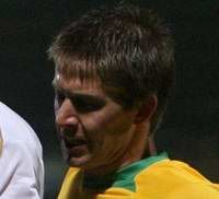 Adrian Leijer in action for Norwich City