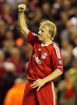 CL: Dirk Kuyt, Liverpool - Debrecen (PA)