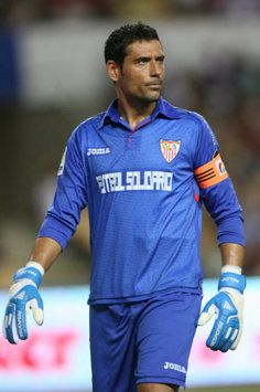 Andrés Palop, portero y capitán del Sevilla (PA)
