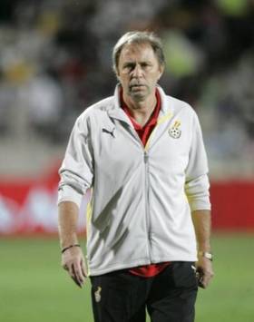 Ghana coach Milovan Rajevac