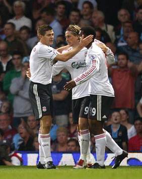 EPL: Fernando Torres, West Ham United v Liverpool (PA)