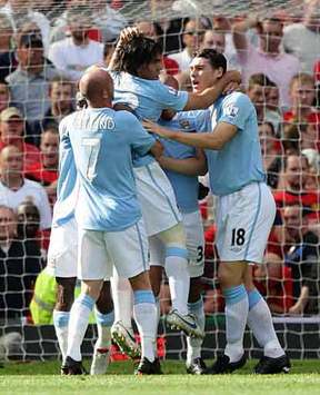 EPL: Gareth Barry, Manchester United v Manchester City (PA)