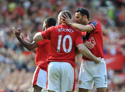 EPL: Wayne Rooney, Manchester United v Manchester City (PA)