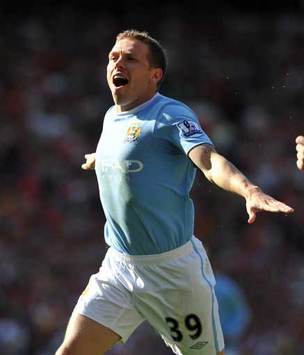 EPL: Craig Bellamy , Manchester United v Manchester City (PA)