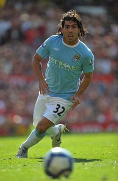 İngiltere: Carlos Tevez (Manchester City) (PA)