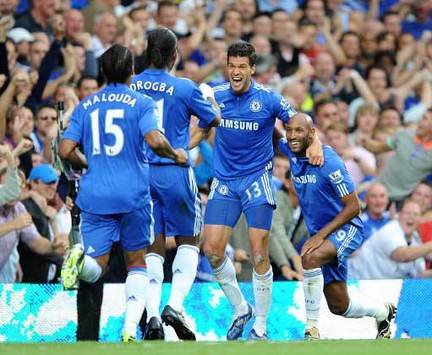 EPL: Michael Ballack, Chelsea - Tottenham (PA)