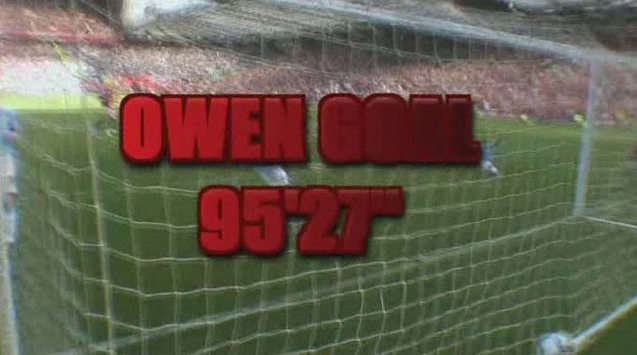 Owen Goal (screenshot Match of Day)
