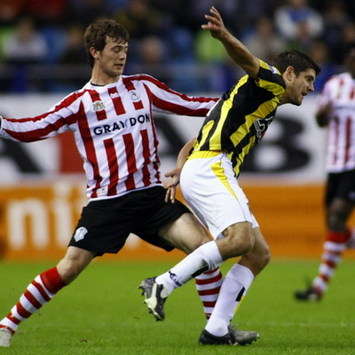 Erik Falkenburg vs Rogier Molhoek, Vitesse - Sparta Rotterdam (Foto PROSHOTS)