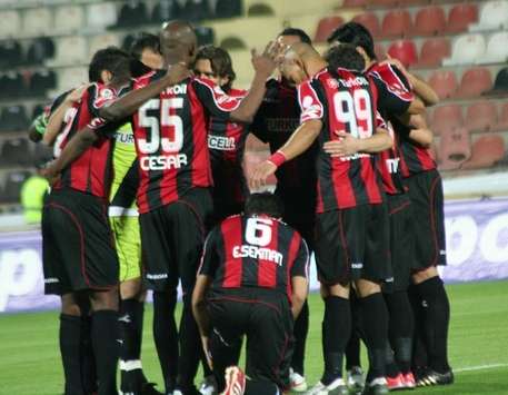 Turkcell Süper Lig: Gaziantepsporlu oyuncuların gol sevinci (gaziantepspor.org.tr)
