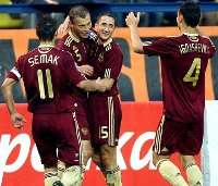 WCQ: Russia - Liechtenstein. Semak, V. Berezutski, Bystrov, Ignashevich