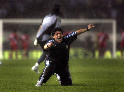 Diego Maradona - Argentina-Peru