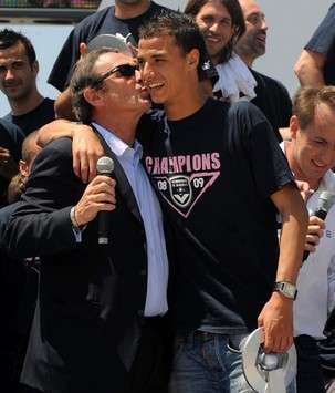 Ligue 1 : Jean-Louis Triaud & Marouane Chamakh (Bordeaux)
