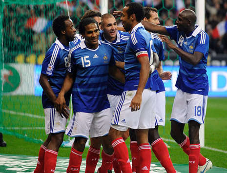 France vs Austria joy