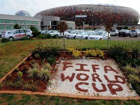 2-JOHANNESBURG,South Africa  2010 Soccer City Stadium