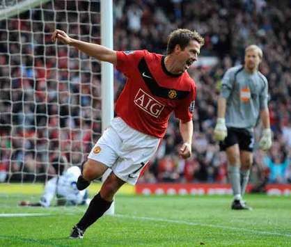 EPL: Michael Owen, Manchester United v Bolton Wanderers (Getty Images)