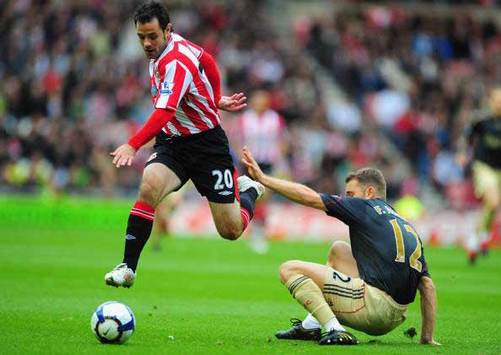 EPL: Andy Reid - Fabio Aurelio, Sunderland v Liverpool (Getty Images)
