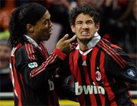 İtalya: Ronaldinho ve Pato (Milan) (Getty Images)