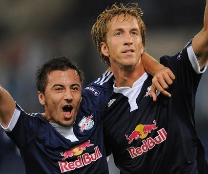 Bullenpower! Admir Vladavic & Marc Janko (Getty)