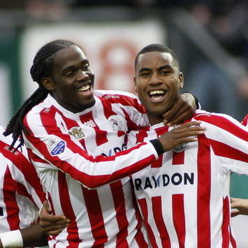 Donovan Slijngard & Rydell Poepon, Sparta Rotterdam (Foto PROSHOTS)