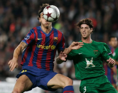 Zlatan Ibrahimovic, Ansaldi, Barcelona, Rubin Kazan (MARCA)