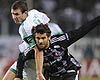VfL Wolfsburg - Besiktas Istanbul / Edin Dzeko vs Ibrahim Kas (Getty)