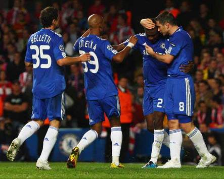Şampiyonlar Ligi: Salomon Kalou ve Frank Lampard (Chelsea) (Getty Images)