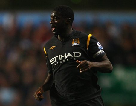 Kolo Toure, Manchester City (Getty Images)