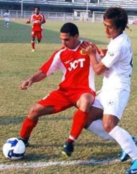 Baljit Sahni & Gouramangi Singh, JCT Mills Vs Churchill Brothers SC (Mango Peel)