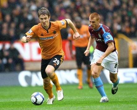 EPL: Kevin Doyle - Steve Sidwell, Wolverhampton - Aston Villa (Getty Images)