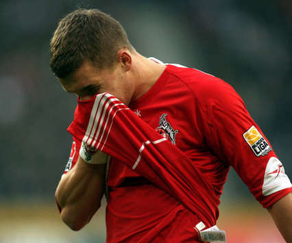Bundesliga: Borussia Mönchengladbach - 1. FC Köln, Lukas Podolski (Bogarts / Getty Images)