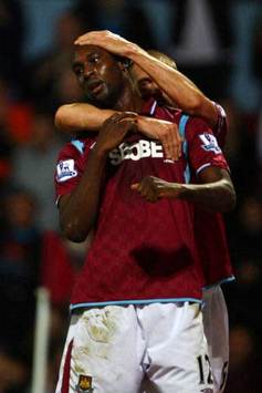 EPL: Carlton Cole, West Ham United v Arsenal (Getty Images)