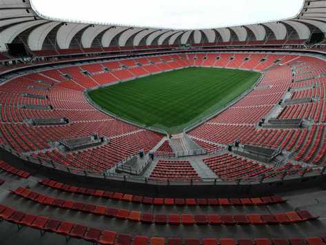 257-PORT ELIZABETH, SOUTH AFRICA -2010, General view of Nelson Mandela Bay Stadium