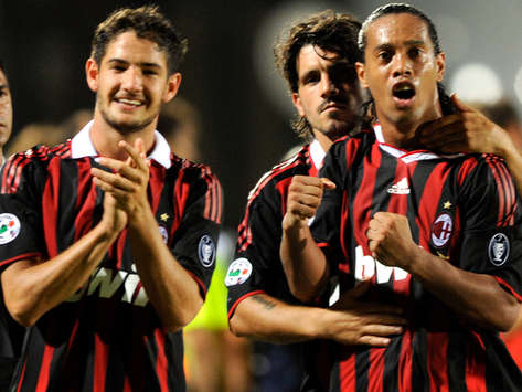 Pato, Gattuso, Ronaldinho - Milan (Getty Images)
