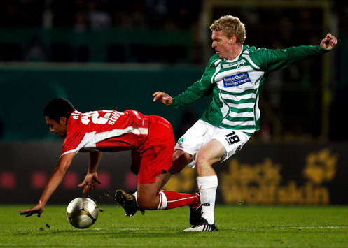 DFB Pokal: SpVgg Greuther Fürth - VfB Stuttgart, Elson & Leonhard Haas (Bongarts/Getty-Images)