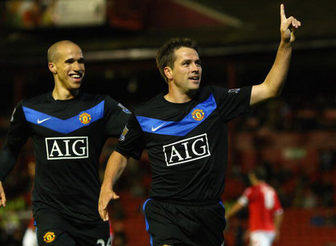 CC: Michael Owen, Barnsley - Manchester United (Getty Images)