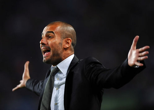 Pep Guardiola entrenador del Barcelona (Getty Images)
