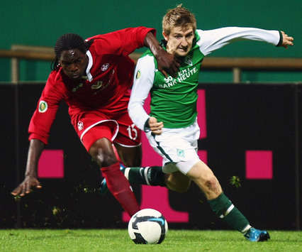 DFB-Pokal: Werder Bremen - 1. FC Kaiserslautern, Manjdeck, Marin (Bongarts / Getty Images)