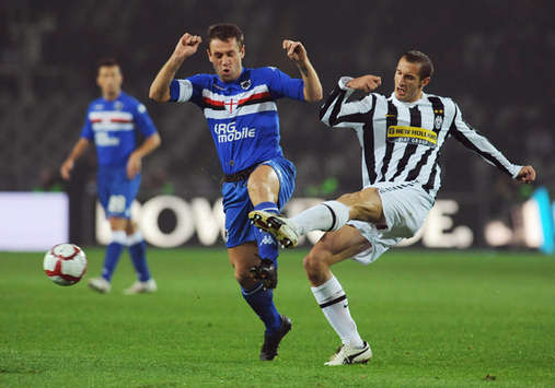 Chiellini & Cassano - Juventus-Sampdoria - Serie A (Getty Images)