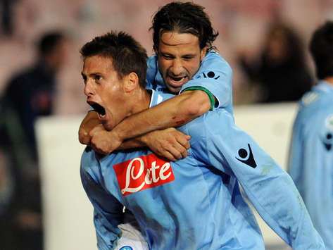German Denis - Napoli-Milan - Serie A (Getty Images)